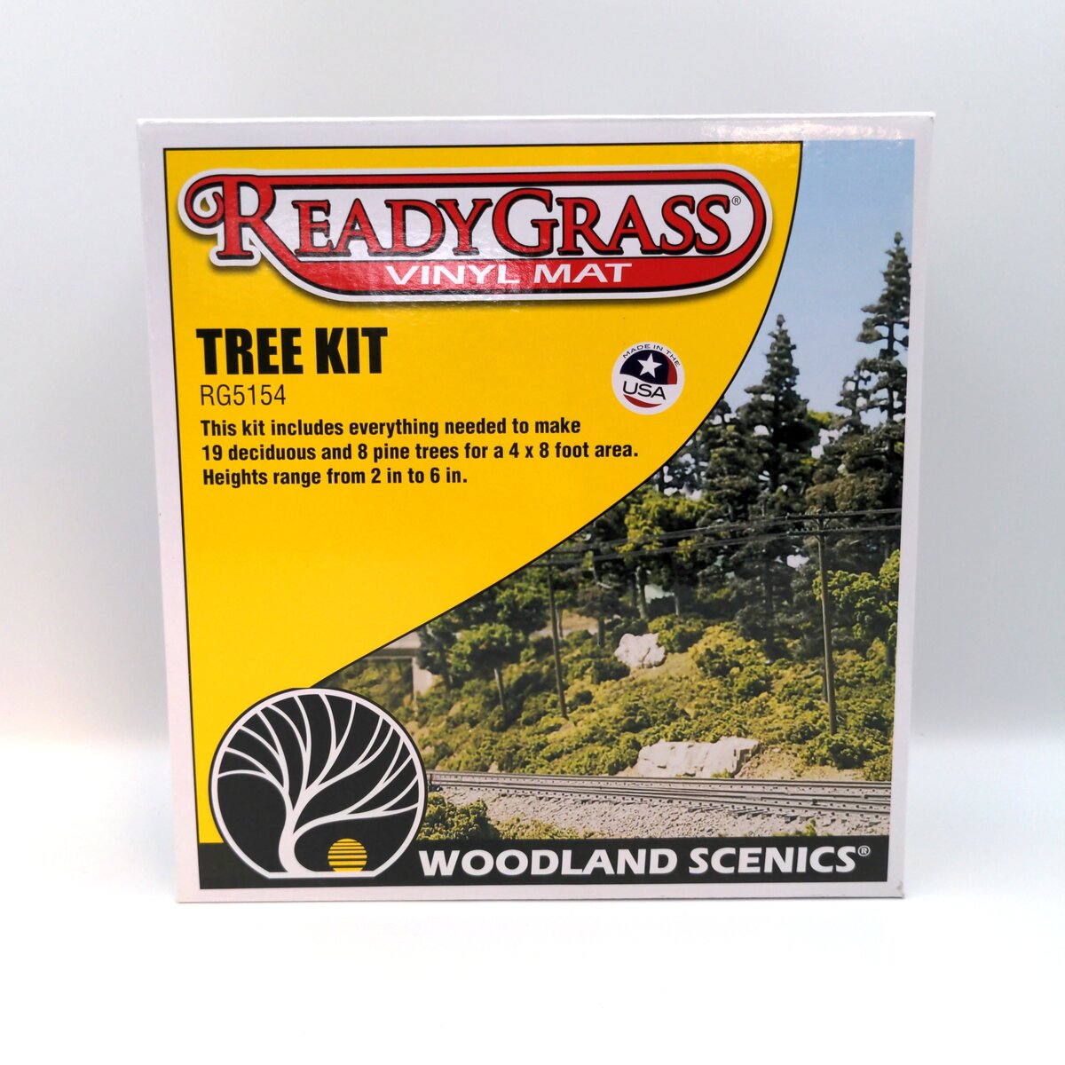 Woodland Scenics RG5154 ReadyGrass Tree Kit