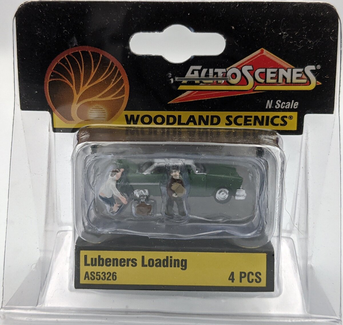 Woodland Scenics AS5326 N AutoScenes Lubeners Loading (Pack of 4)