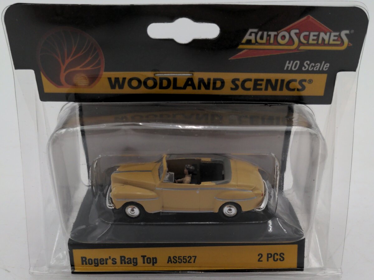 Woodland Scenics AS5527 HO AutoScenes Roger's Rag Top