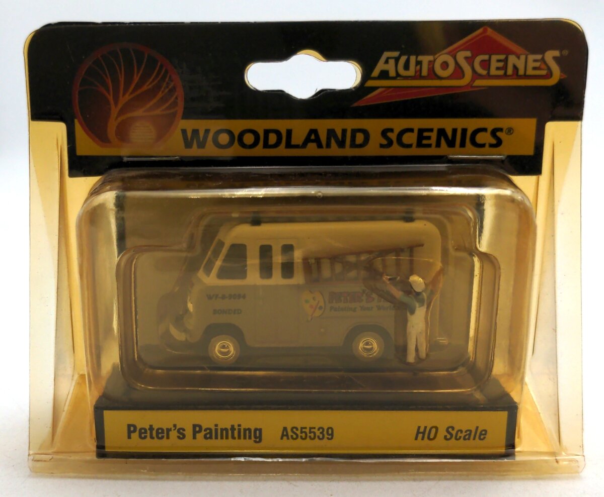 Woodland Scenics AS5539 HO AutoScenes Peter's Painting Truck