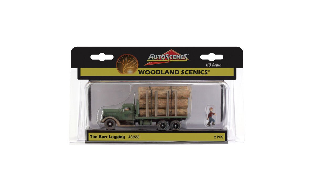 Woodland Scenics AS5553 HO Scale AutoScenes Tim Burr Logging