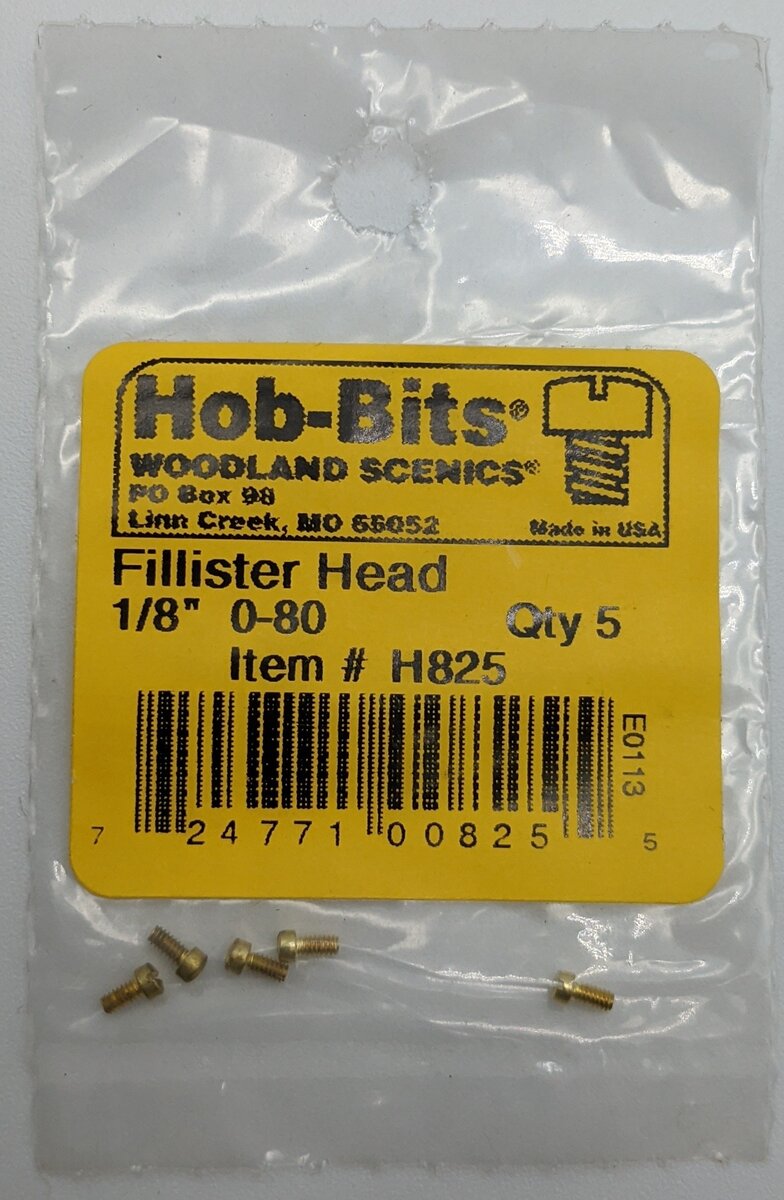 Woodland Scenics H825 Hob-Bits 0-80 1/8