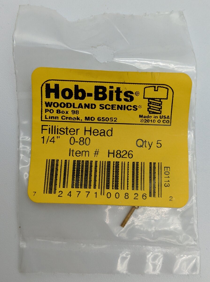 Woodland Scenics H826 Hob-Bits 0-80 1/4