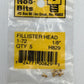 Woodland Scenics H829 Hob-Bits 1-72 1/8" Fillister Head Screw (Pack of 5)