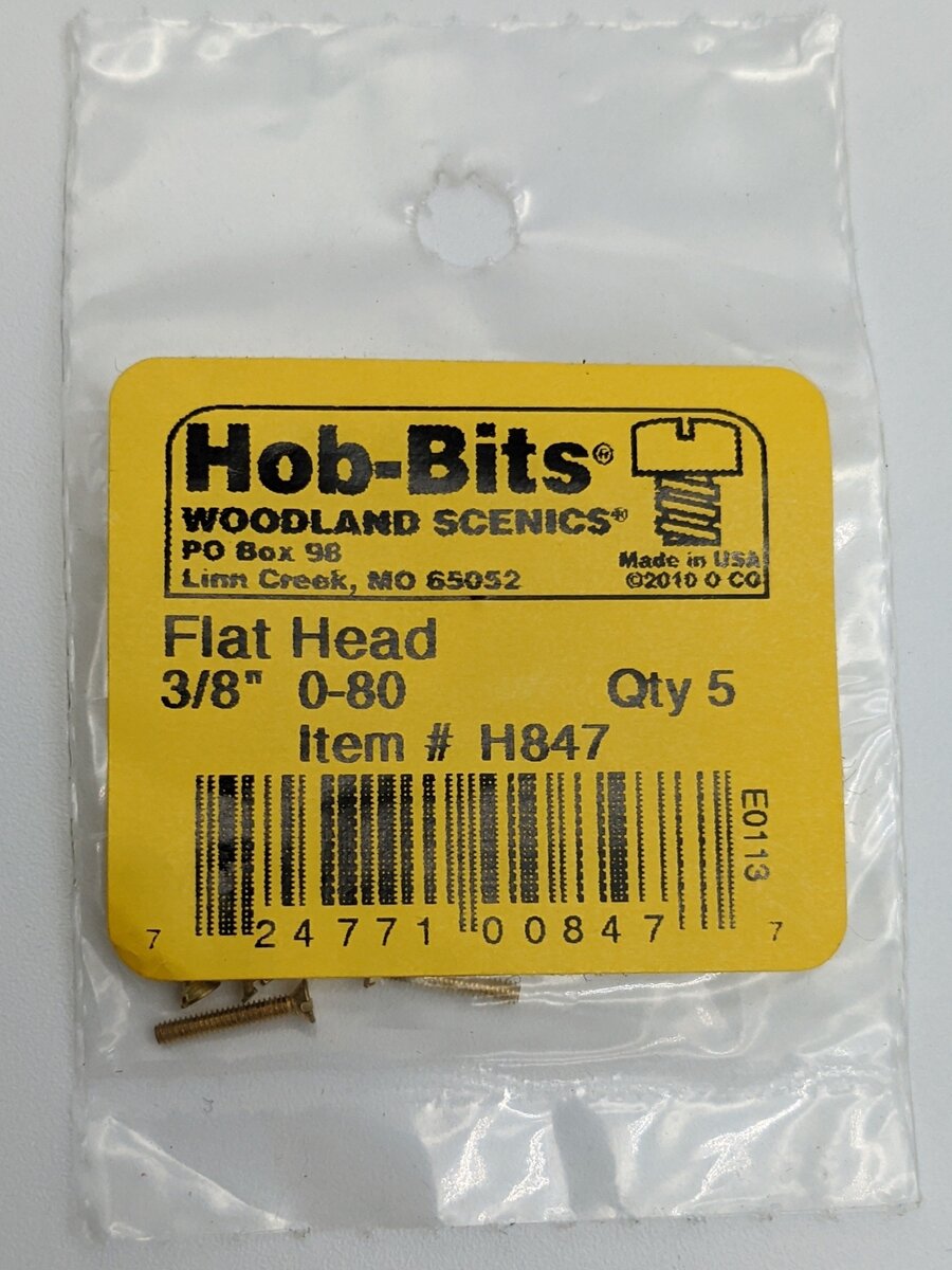 Woodland Scenics H847 Hob-Bits 00-80 3/8