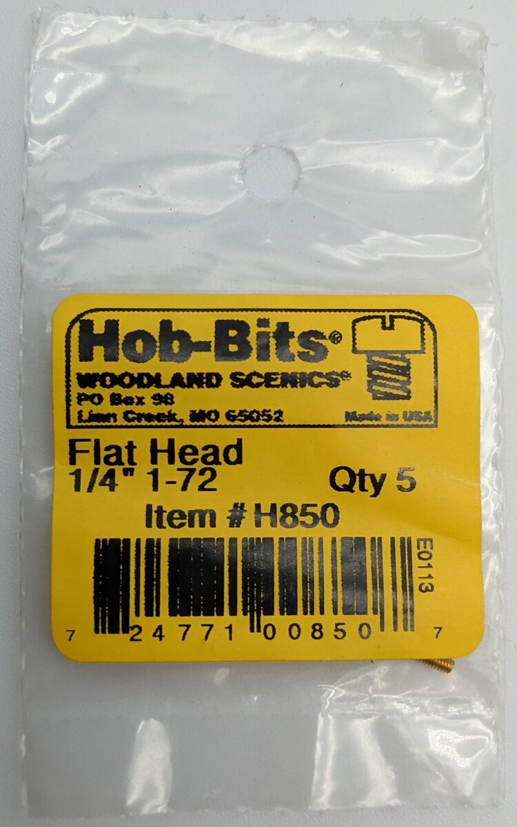 Woodland Scenics H850 Hob-Bits 1-72 1/4