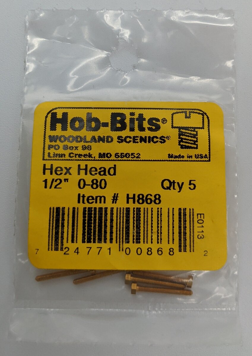 Woodland Scenics H868 Hob-Bits 0-80 1/2
