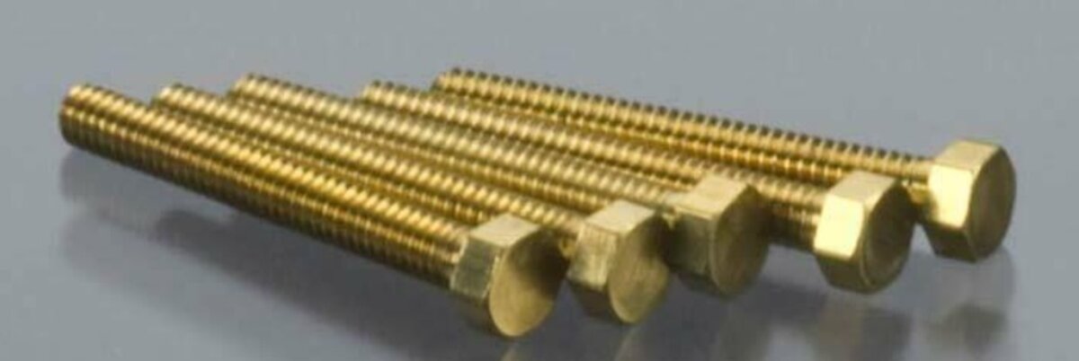 Woodland Scenics H868 Hob-Bits 0-80 1/2" Hex Head Screws (Pack of 5)
