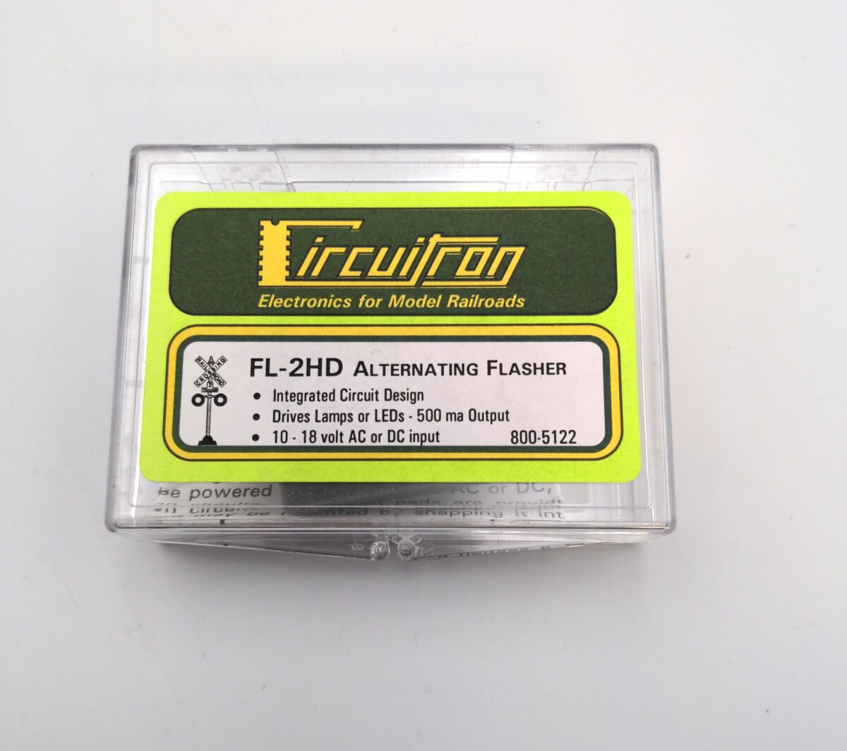 Circuitron 5122 FL-2HD-Alternating-Flasher-Module-for-Grade-Crossing-Signals