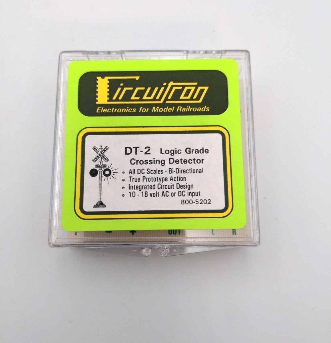 Circuitron 5202 DT-2 Grade Crossing Detection Unit w/Full Logic