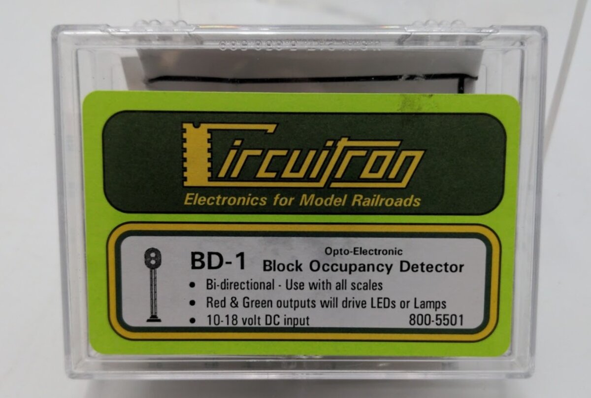 Circuitron 5501 BD-1 Opto-Electronic Block Occupancy Detector