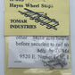 Tomar Industries H-803 HO ScaleHayes Wheel Stops (Pack of 4)