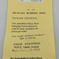 Tomar Industries 808-83 HO Bumping Post Code 83