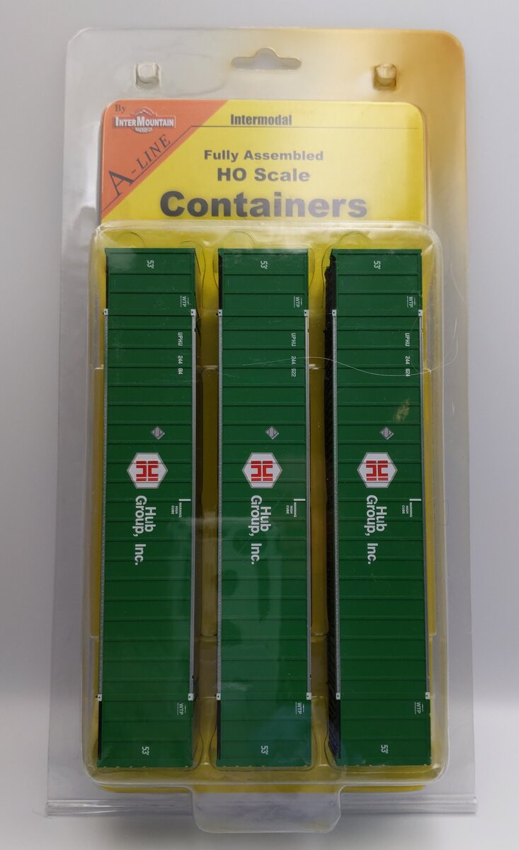 InterMountain (A-Line) 30623-01 HO 53' Hyundai Container - Hi Cube (EMHU)