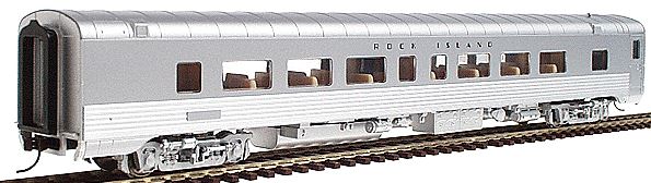 Walthers 932-6770 HO Scale Rock Island Pullman Standard 52-Seat Coach Car NIB