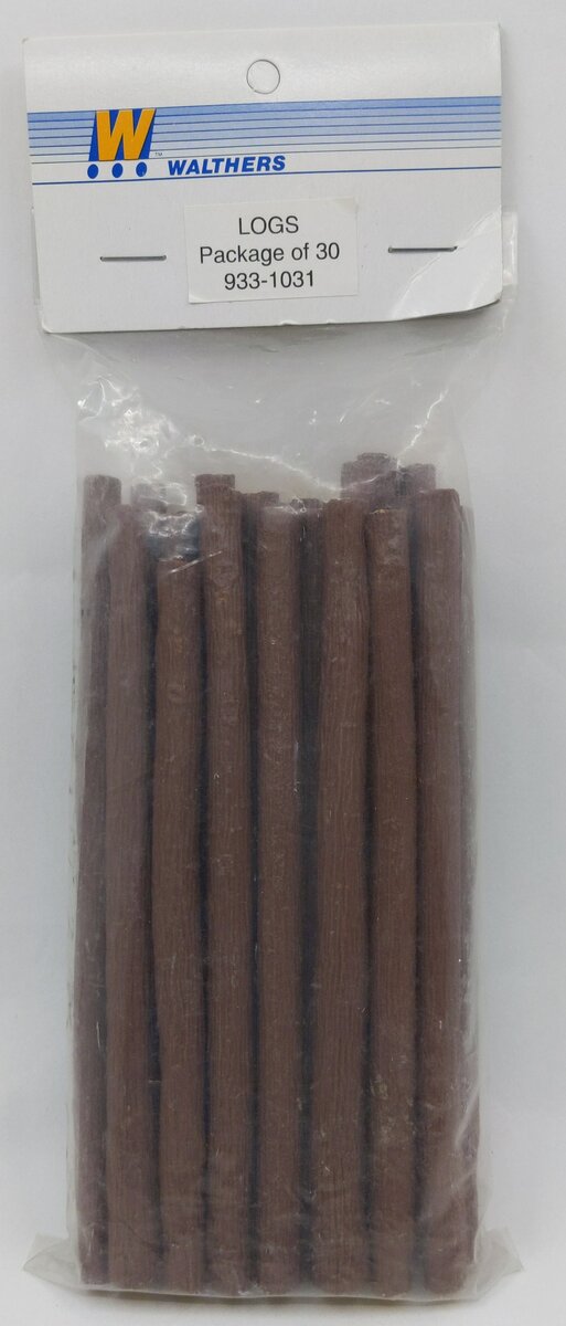 Walthers 933-1031 HO Logs (Pack of 30)