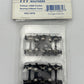 Walthers 933-1078 HO Pullman 106W Friction Bearing 6-Wheel Truck Set