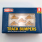 Walthers 933-2602 N Scale Yellow Track Bumpers Built-ups (Pack of 5)