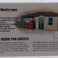 Walthers 933-2824 HO Scale Built Ups Motel Cabin