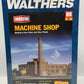 Walthers 933-2902 HO Scale Machine Shop Building Industrial Structure Kit