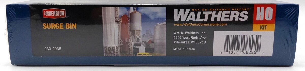Walthers 933-2935 HO Scale CornerStone Surge Bin Building Kit