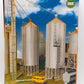 Walthers 933-2937 HO Wet/Dry Grain Storage Bins Building Kit (Pack of 2)