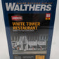 Walthers 933-3030 HO Cornerstone White Tower Restaurant Building Kit