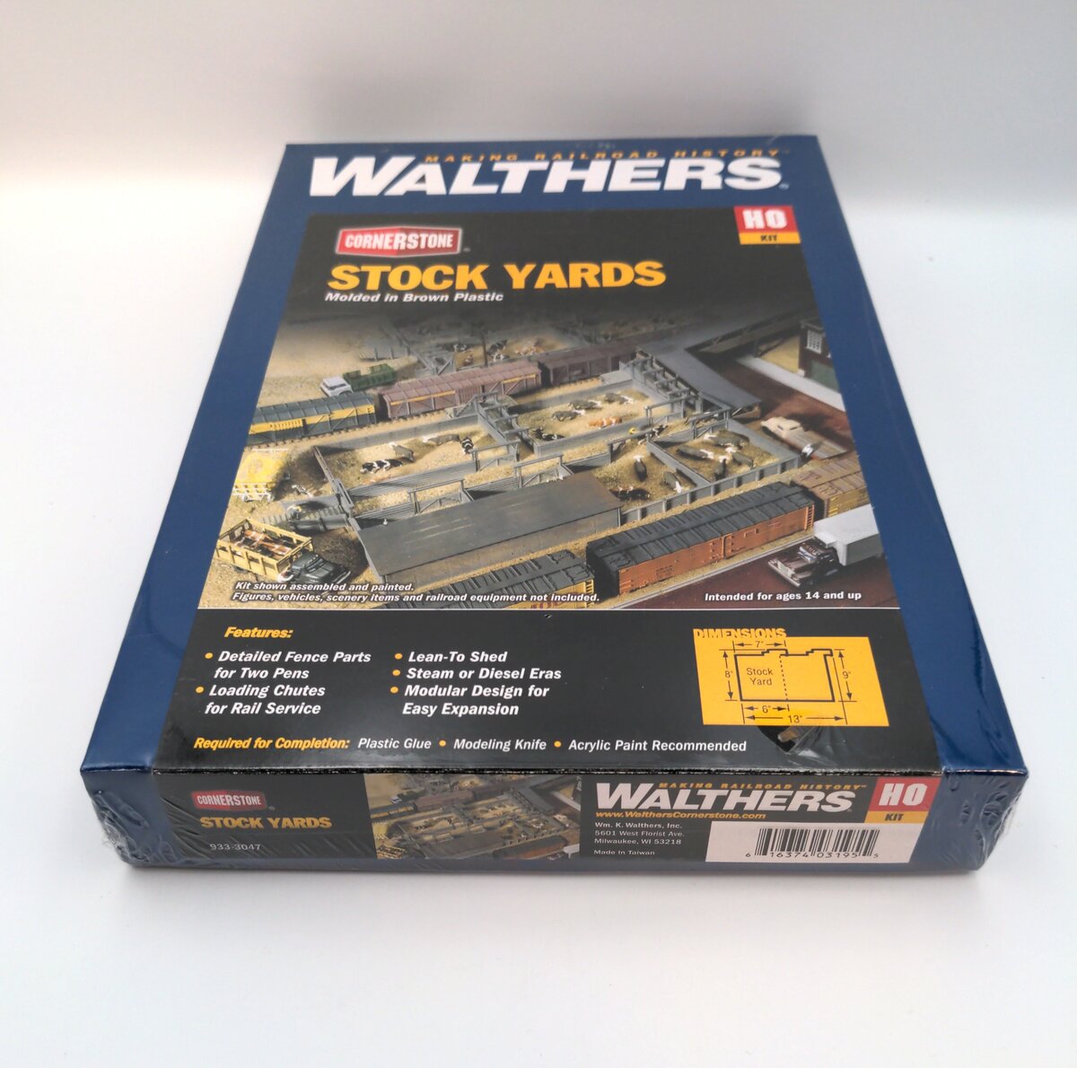 Walthers 933-3047 HO Stock Yards Structure Building Kit