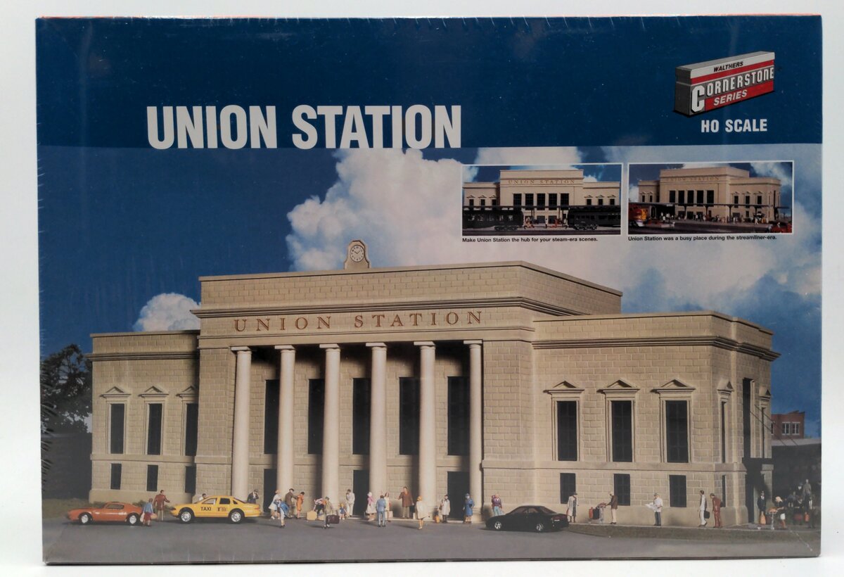 Walthers 933-3094 HO Scale CornerStone Union Station Commercial Building Kit