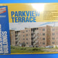 Walthers 933-3259 N Parkview Terrace Tenement Building Kit.