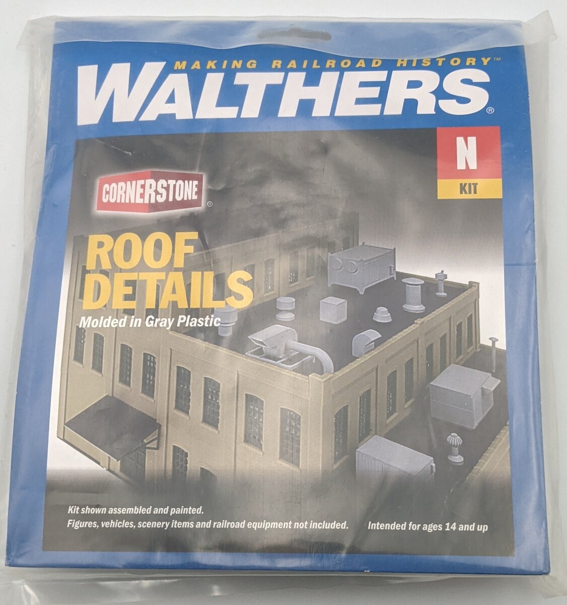 Walthers 933-3286 N Scale Modulars Roof Details Set