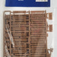 Walthers 933-3725 HO Scale Modular Wall Columns & Caps Plastic Kit