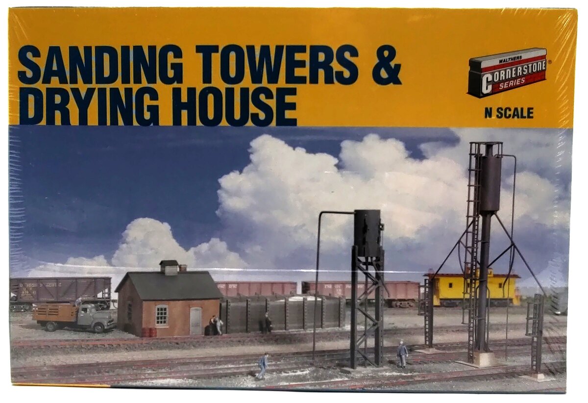 Walthers 933-3813 N Scale Sanding Tower & Drying House Structure Kit