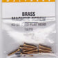 Walthers 947-1076 2-56 1/2" Brass Flat Head Machine Screws (Pack of 10)