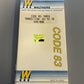 Walthers 948-898 HO Code 83 to 70 Code 83 Nickel Silver Transition Track