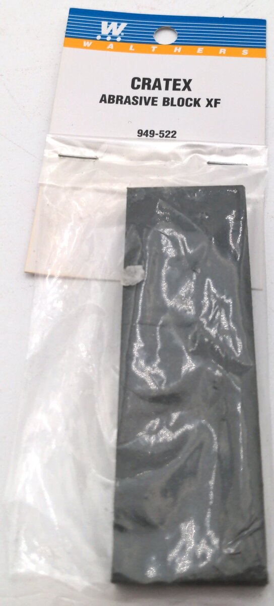 Walthers 949-522 Cratex Extra Fine Abrasive Block XF