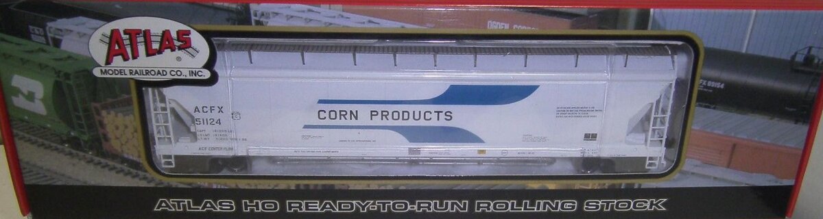 Atlas 1504-3 HO Pressureaide Centerflow Hopper Corn Products ACFX Road # 51124