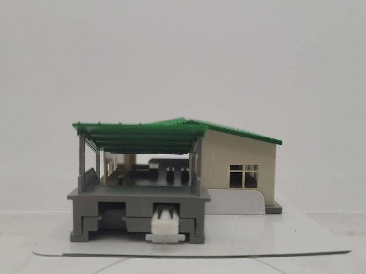 Kato 23-210 N Scale Structures Station Entrance Assembled Building
