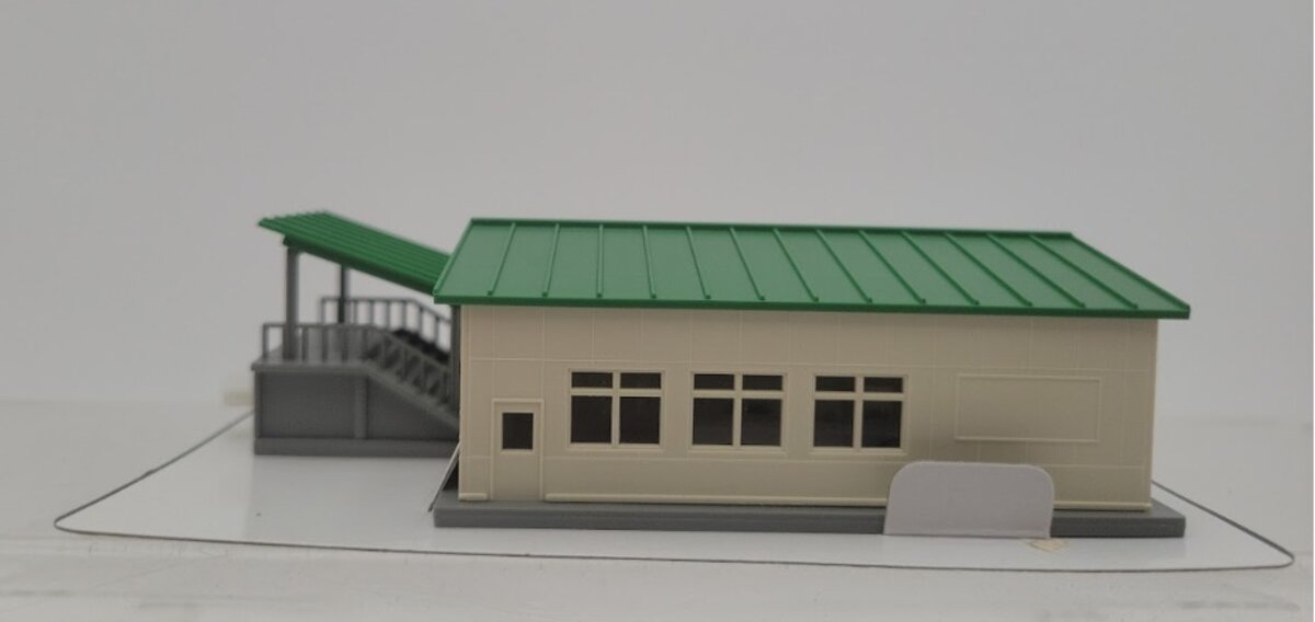 Kato 23-210 N Scale Structures Station Entrance Assembled Building
