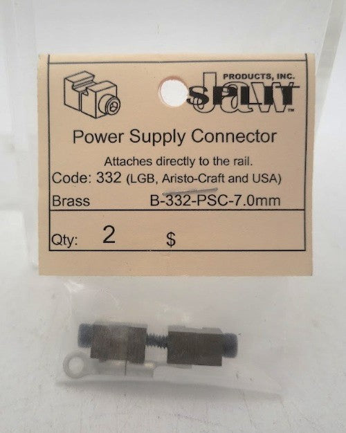 Split Jaw 40282 Brass B-332-PSC-7 .0 mm Power Supply Connecter (Pack of 2)