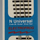 Peco SL-E389 N Code 80 8º 36" Radius Left Hand Switch Turnout