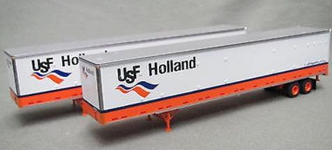 Athearn 28422 USF Holland 53'' Wabash Duraplate Trailers (Set of 2)