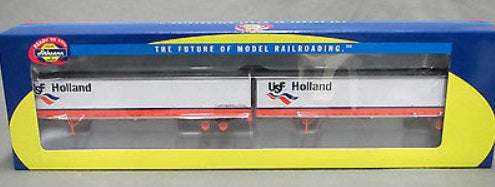 Athearn 28422 USF Holland 53'' Wabash Duraplate Trailers (Set of 2)