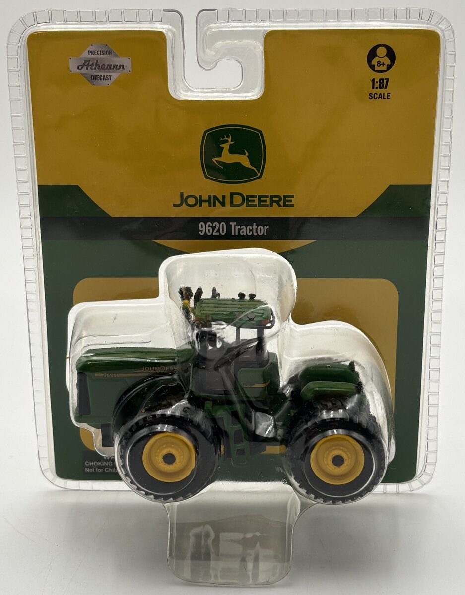 Athearn 7708 1:87 Scale RTR Diecast John Deere Tractor 9620