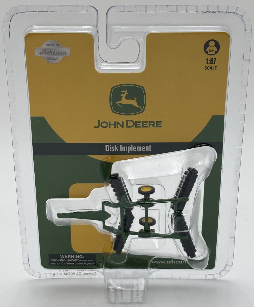 Athearn 77089 1:87 Scale RTR John Deere Disk Implement