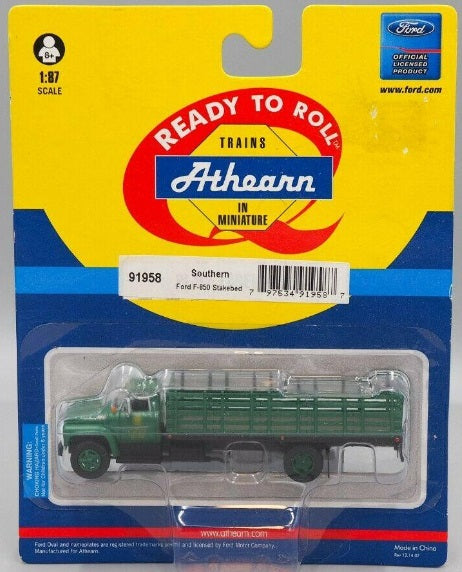 Athearn 91958 HO Southern Railway Ford F-850 Stakebed Truck RTR