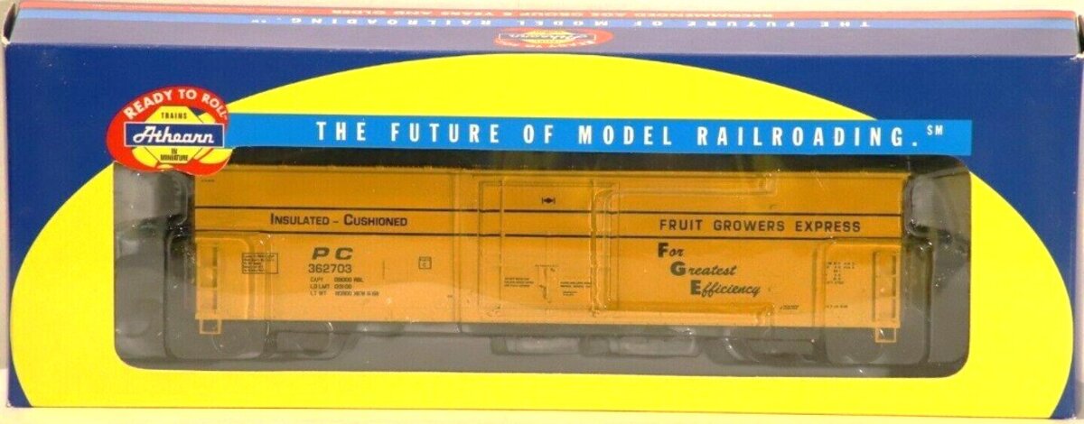 Athearn 91333 HO Scale RTR 50' Superior Door Box Penn Central # 362703