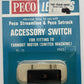 Peco PL-13 HO Accessory Switch For Fitting to Turnout Motor PL-10