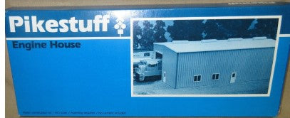 Pikestuff 541-0008 HO Scale Engine House 1 or 2 Doors Building Plastic Kit