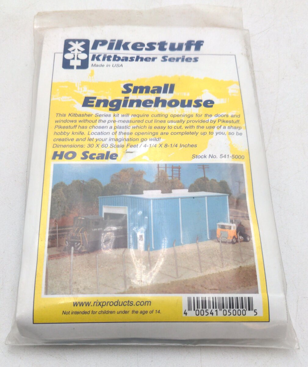 Pikestuff 541-5000 HO Kitbasher Series Small Enginehouse Building Kit